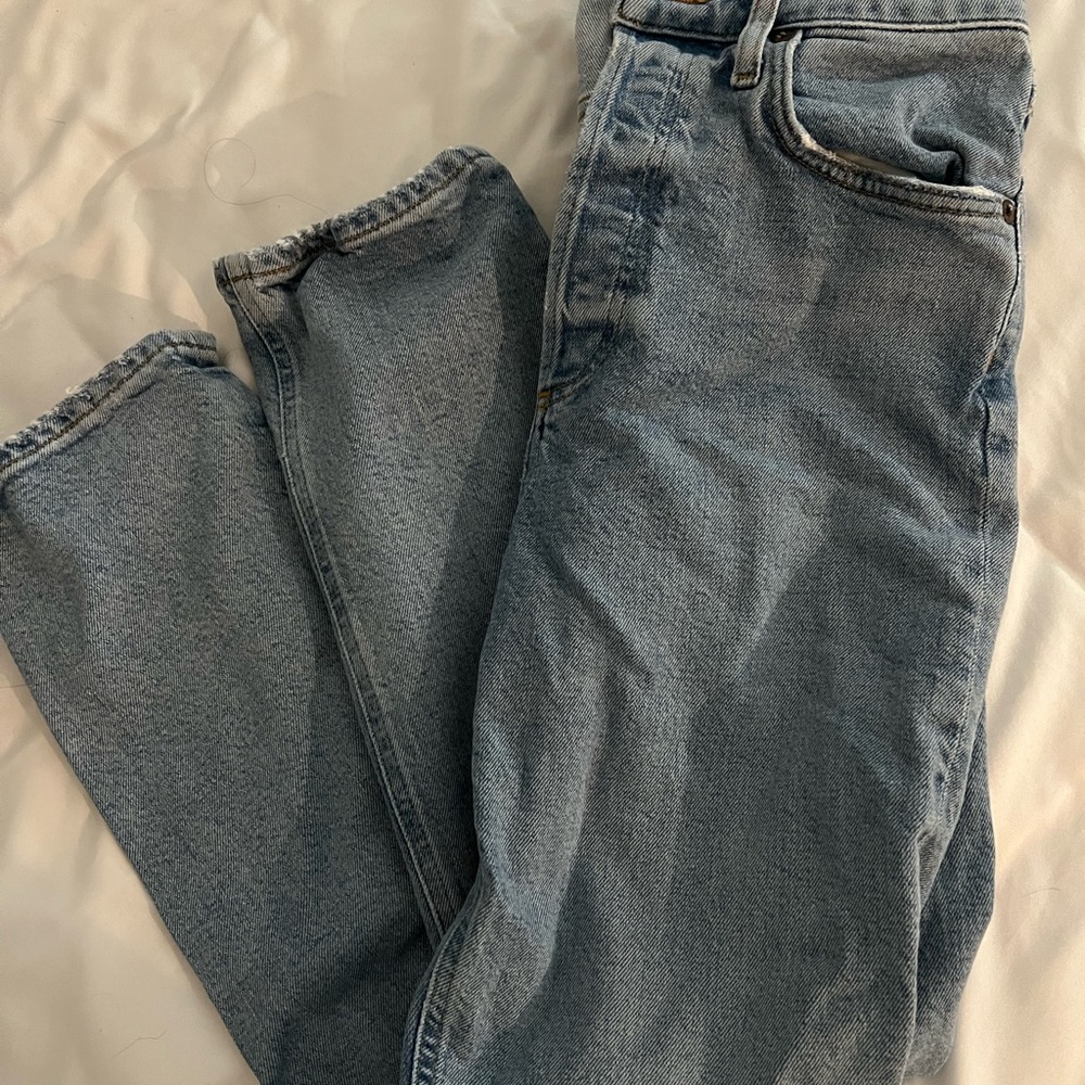 AGOLDE High Rise Riley Jeans - Picture 2 of 7